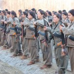 Kurdish fighters