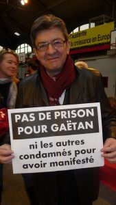 Jean Luc Melenchon, French left wing politician and MEP, is among those supporting the campaign: